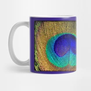 Peacock feather Mug